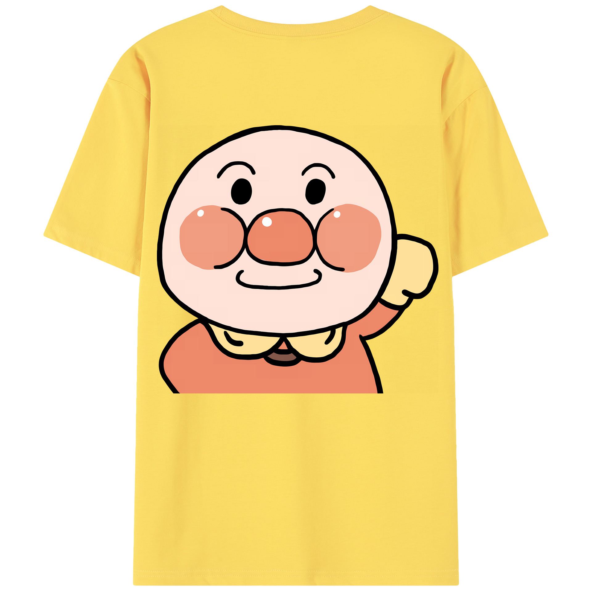 （画像用） アンパンマン Anpanman 綿100％半袖Tシャツ（背面プリント）