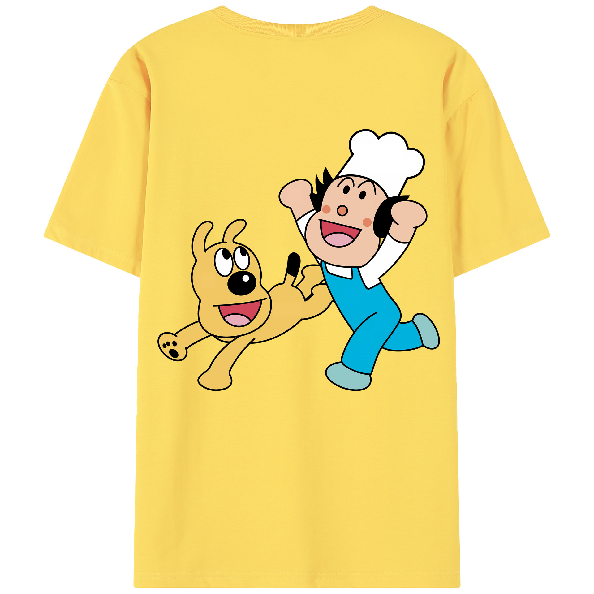 （画像用） アンパンマン Anpanman 綿100％半袖Tシャツ（背面プリント）