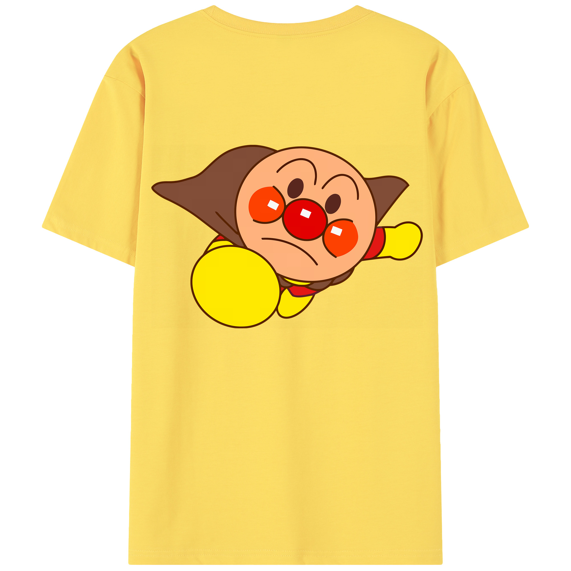（画像用） アンパンマン Anpanman 綿100％半袖Tシャツ（背面プリント）