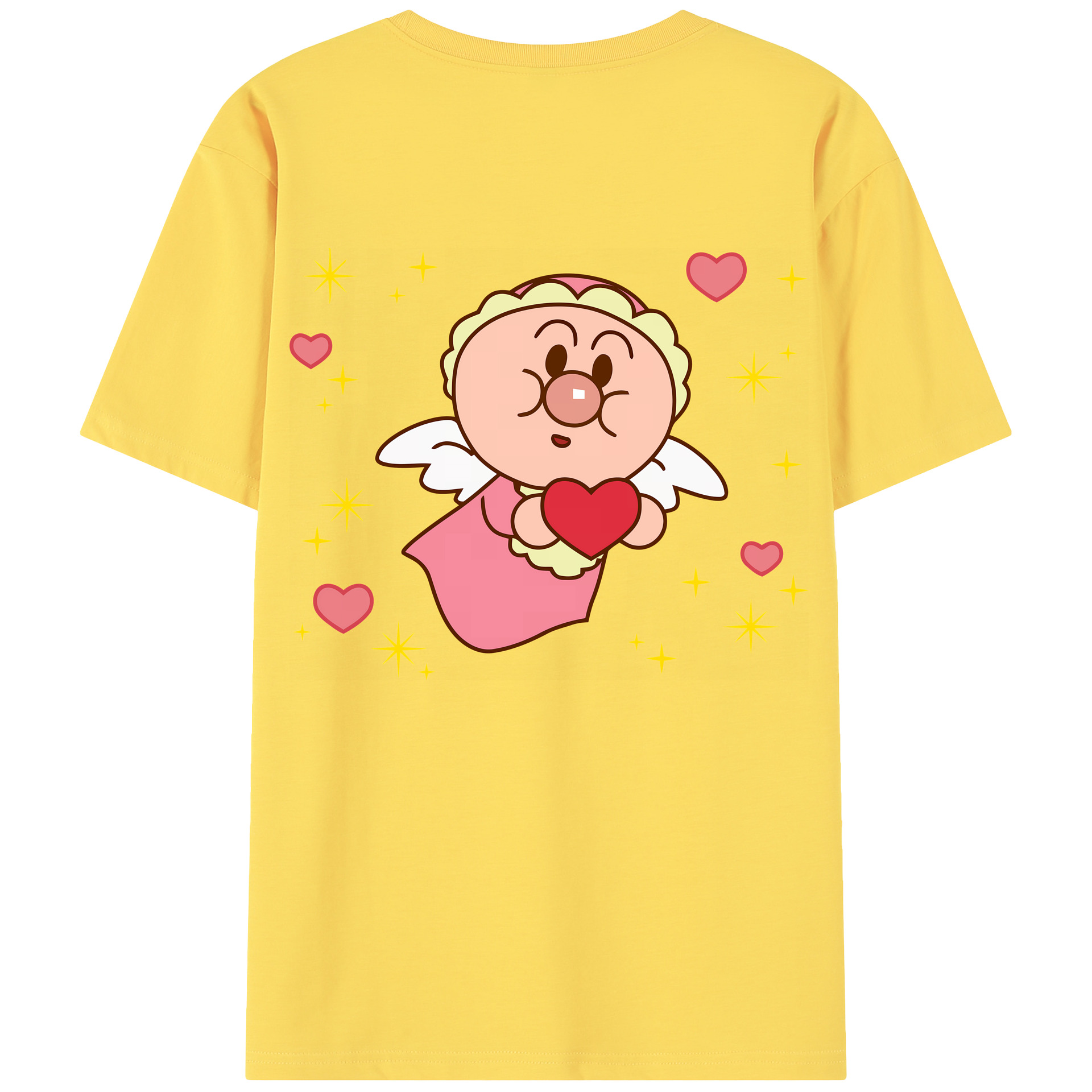 （画像用） アンパンマン Anpanman 綿100％半袖Tシャツ（背面プリント）
