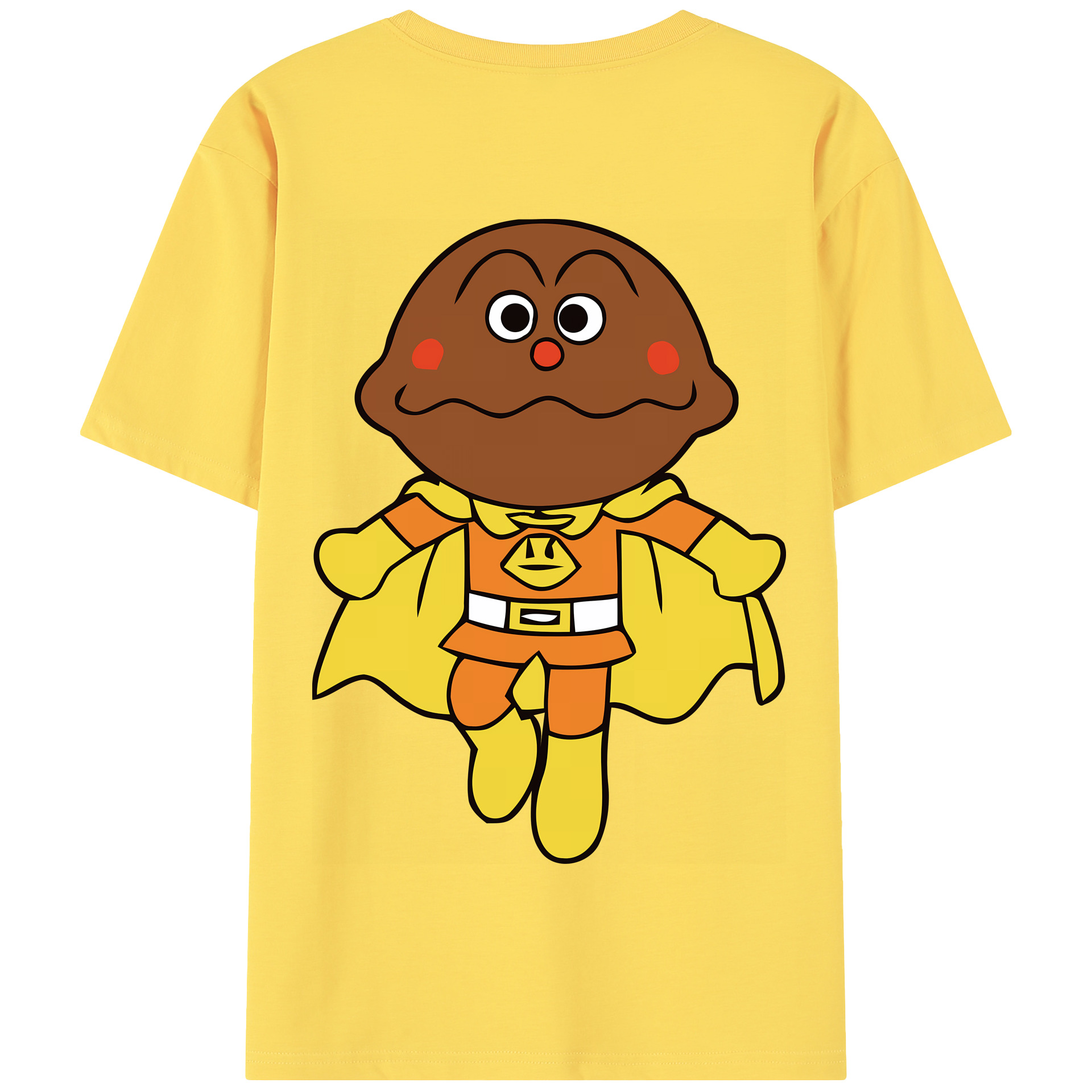 （画像用） アンパンマン Anpanman 綿100％半袖Tシャツ（背面プリント）
