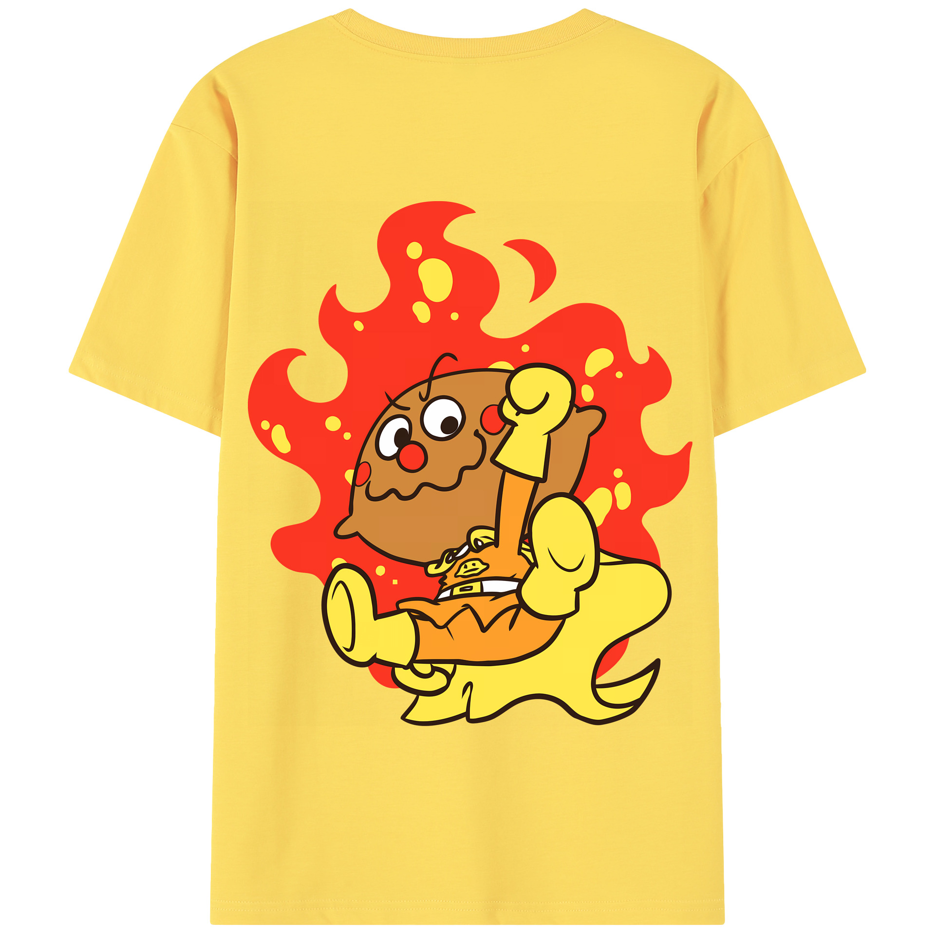 （画像用） アンパンマン Anpanman 綿100％半袖Tシャツ（背面プリント）
