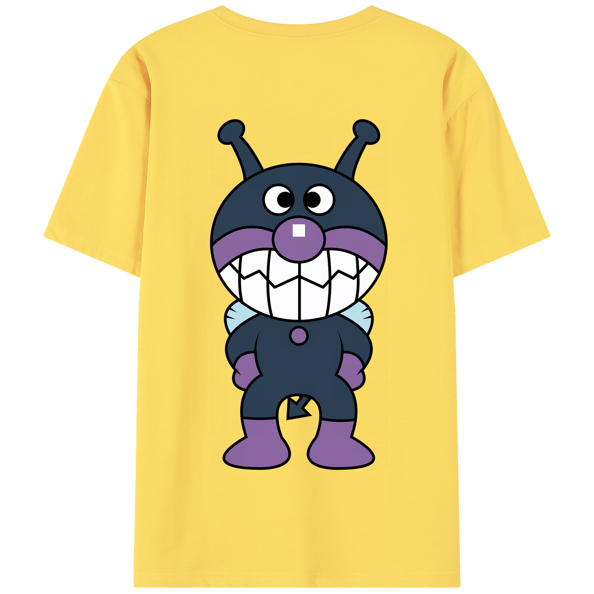 （画像用） アンパンマン Anpanman 綿100％半袖Tシャツ（背面プリント）