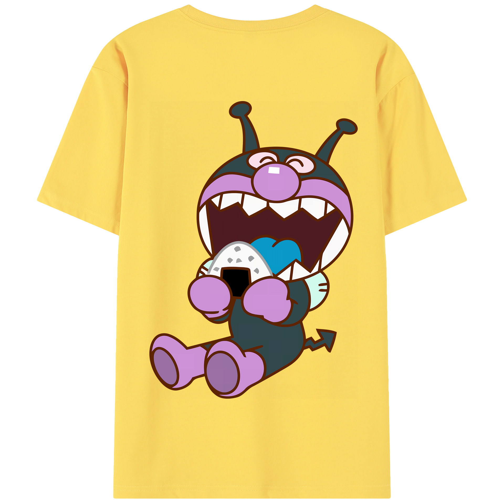 （画像用） アンパンマン Anpanman 綿100％半袖Tシャツ（背面プリント）