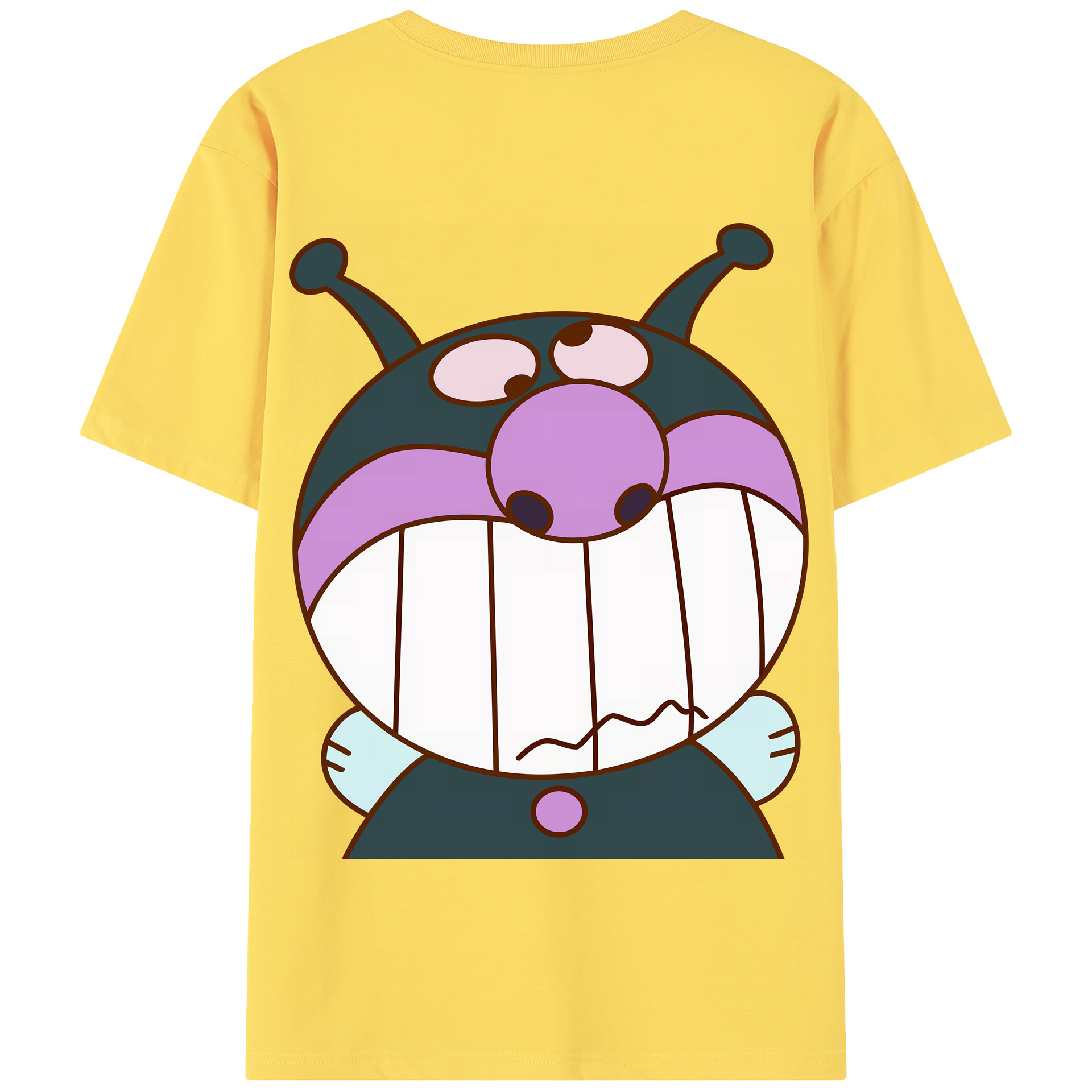 （画像用） アンパンマン Anpanman 綿100％半袖Tシャツ（背面プリント）