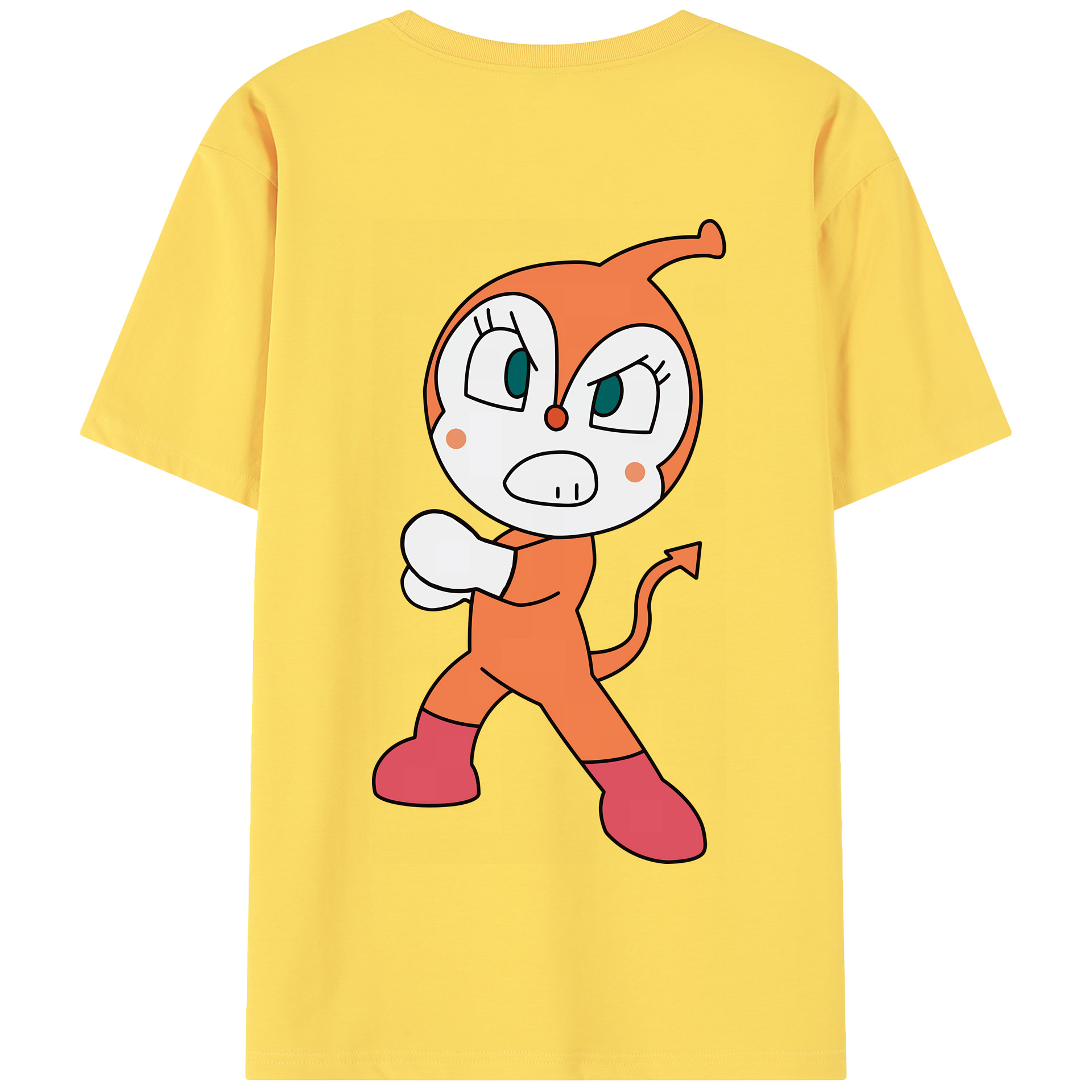 （画像用） アンパンマン Anpanman 綿100％半袖Tシャツ（背面プリント）