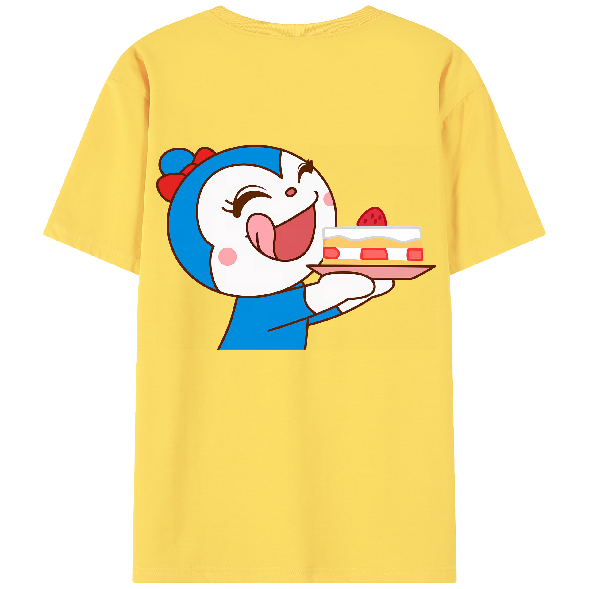 （画像用） アンパンマン Anpanman 綿100％半袖Tシャツ（背面プリント）