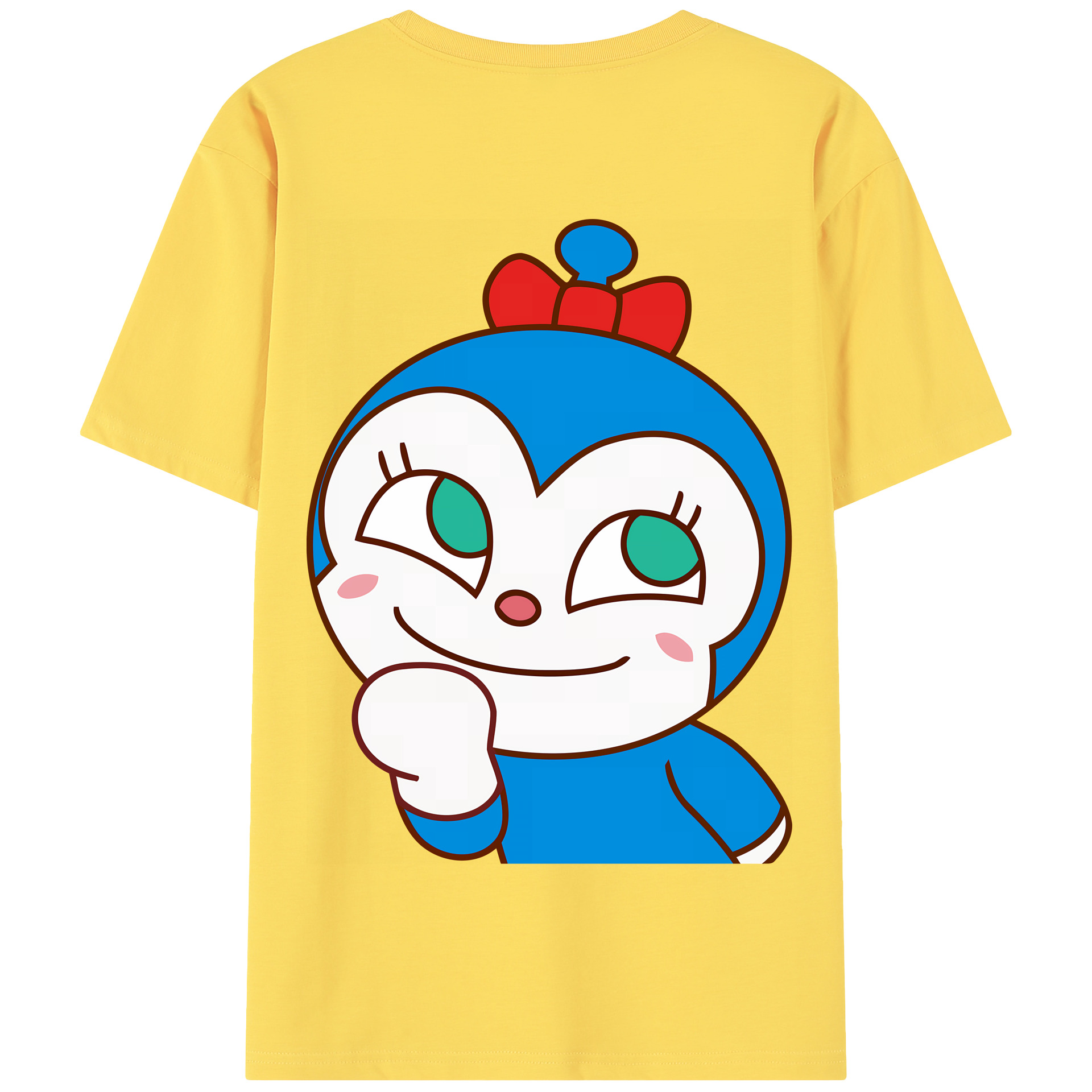 （画像用） アンパンマン Anpanman 綿100％半袖Tシャツ（背面プリント）