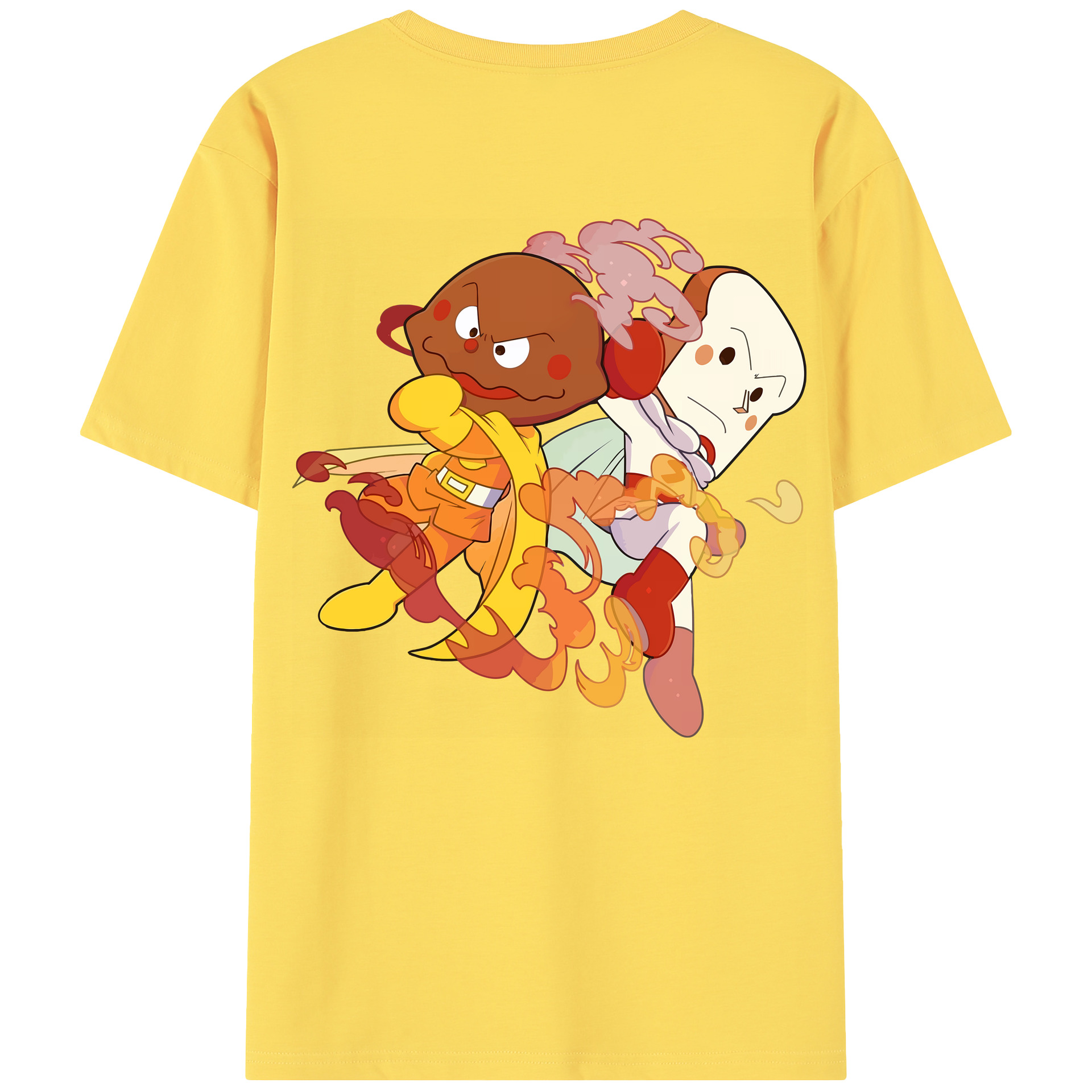（画像用） アンパンマン Anpanman 綿100％半袖Tシャツ（背面プリント）