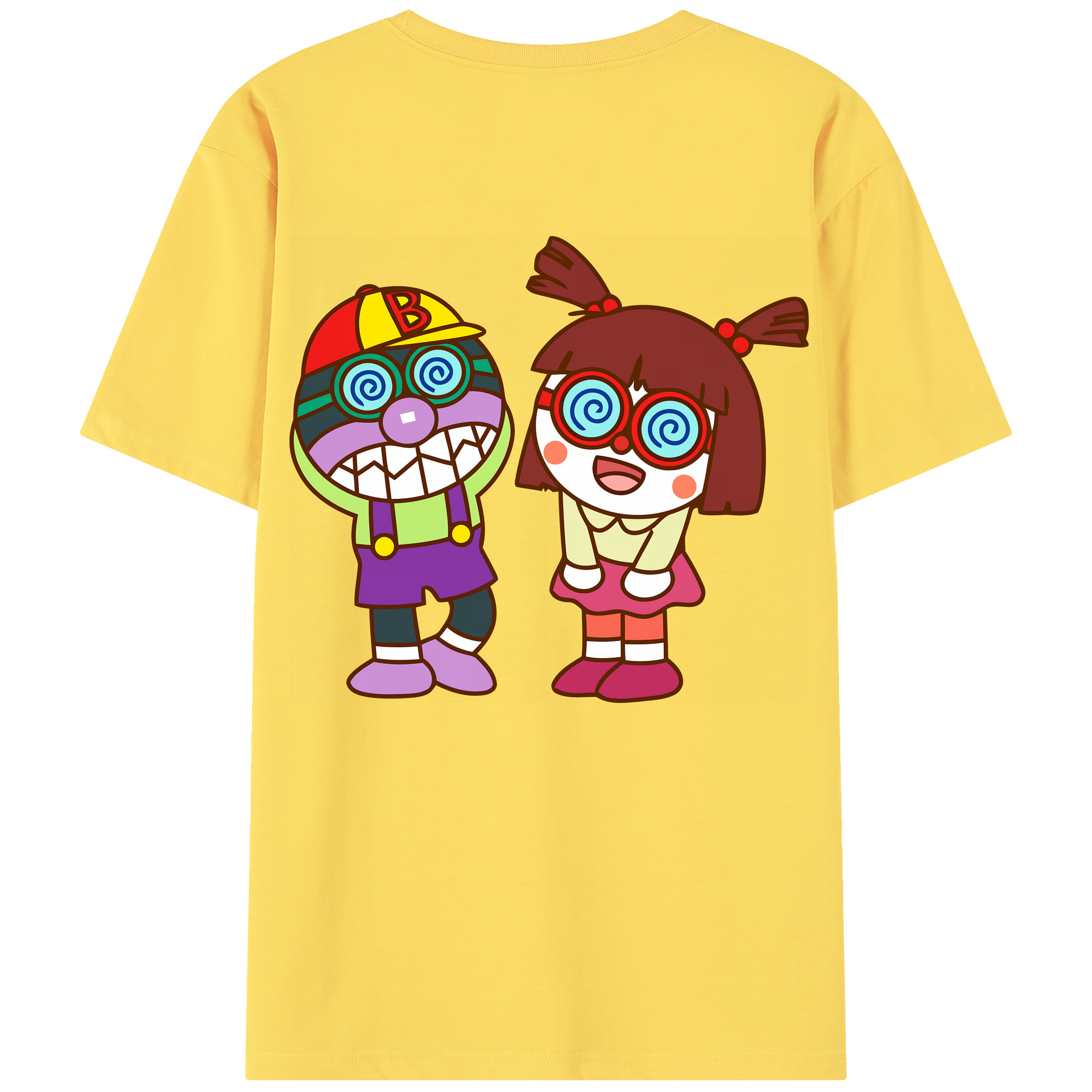 （画像用） アンパンマン Anpanman 綿100％半袖Tシャツ（背面プリント）