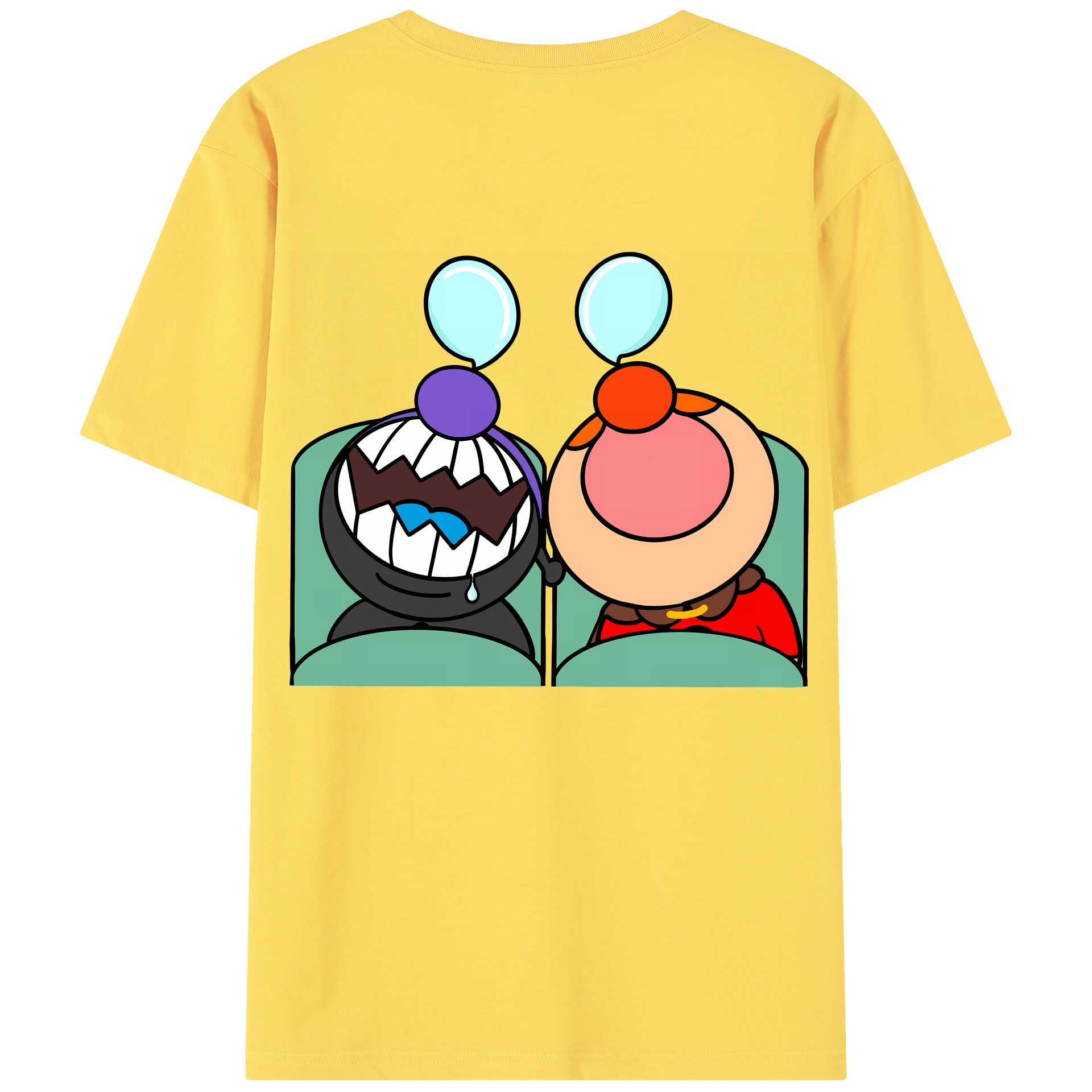 （画像用） アンパンマン Anpanman 綿100％半袖Tシャツ（背面プリント）